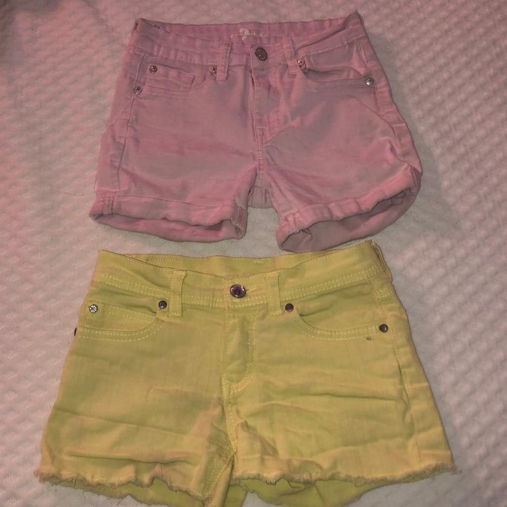 Girls Shorts. Set of 2